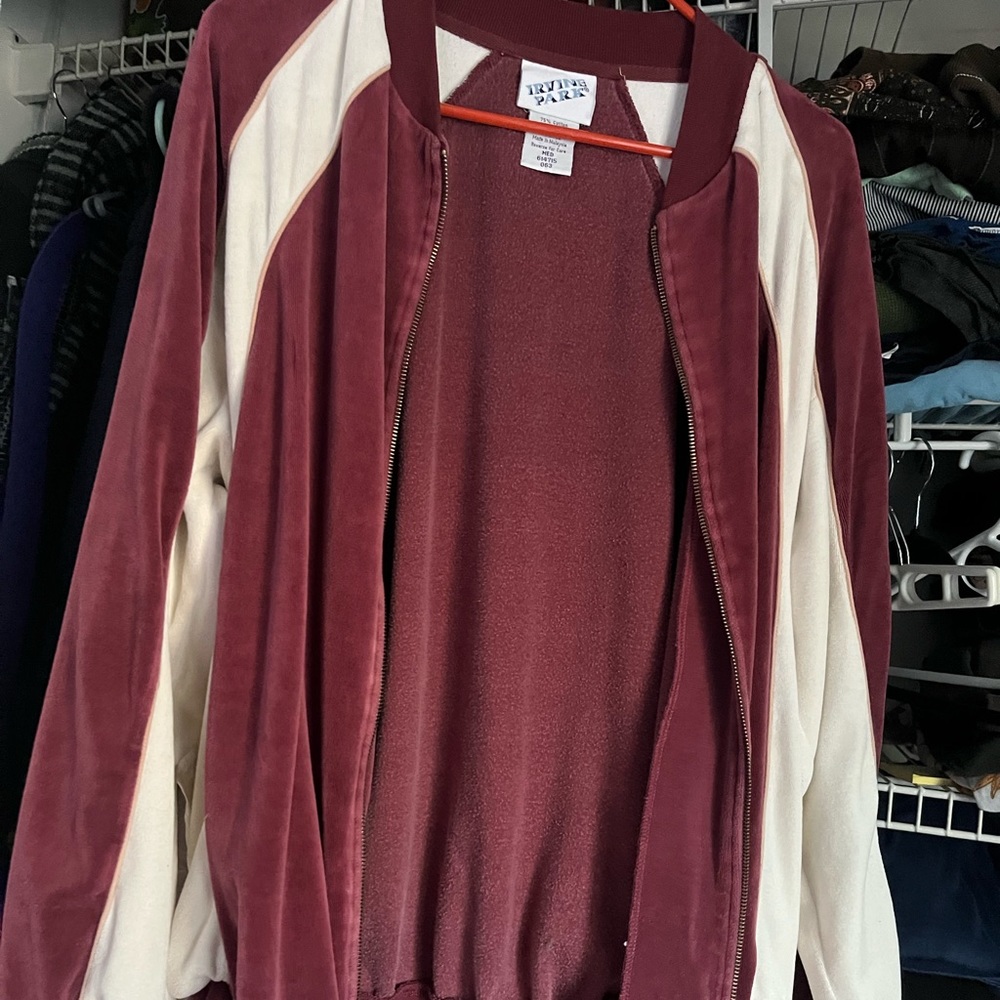 Velour track Jacket